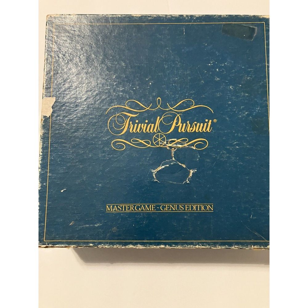 Vintage‎ 1981 Original Trivial Pursuit Master Game Genus Edition COMPLETE